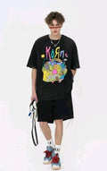 T-Shirt  Hip- Hop Streetwear 100% Baumwolle für Herren.