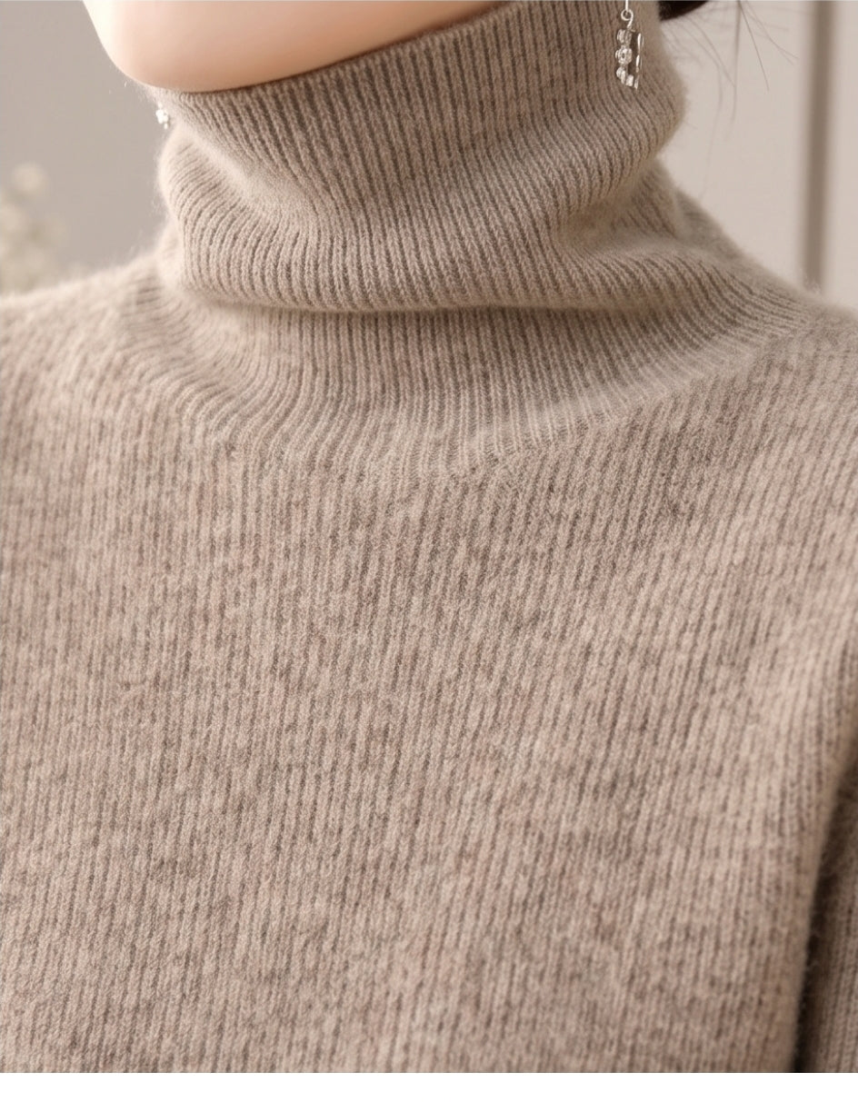 Damen Merino Wollpullover   Figurbetont, warm, hautfreundlich,...