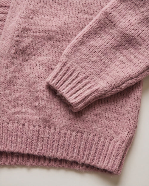 Damen Kuschel Cardigan Strickjacke Altrosa Oversize Größe 44/46 weich warm