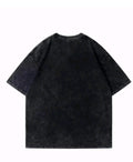 Herren Oversized Vintage T-Shirt aus 100% Baumwolle – Rundhals, atmungsaktiv,...