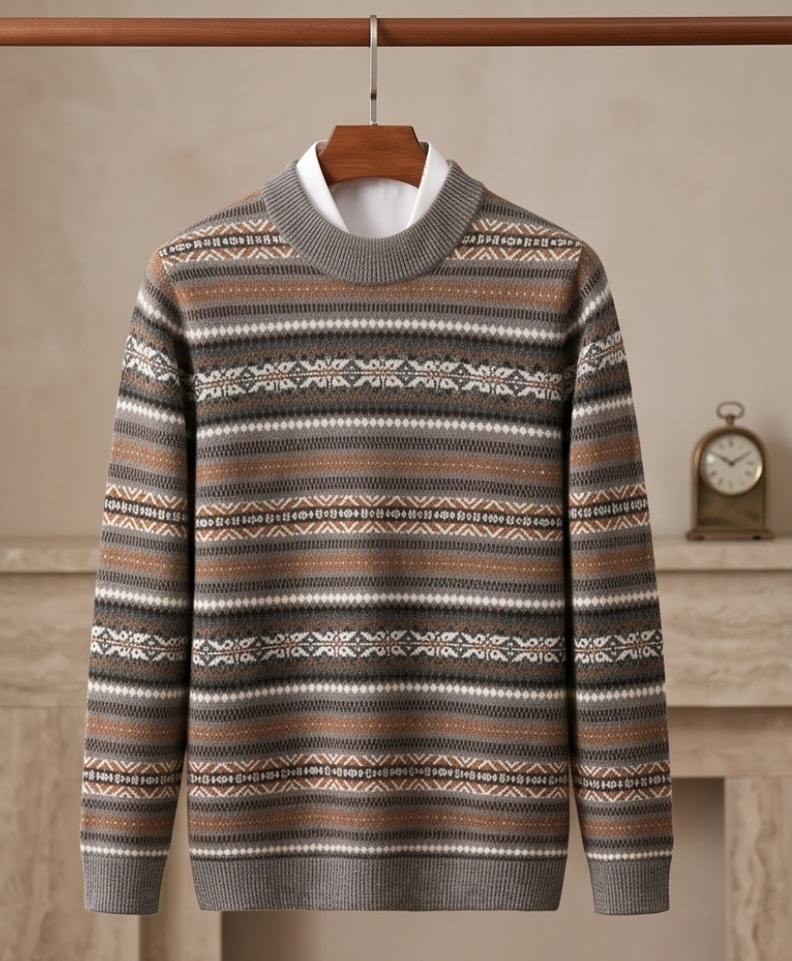 Klassischer Wollpullover – Leicht, warm & ideal für Winter