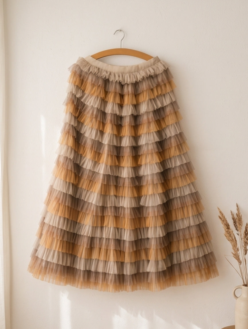 🌸 Eleganter Sommer-Tüllrock