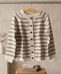 Wolle-Strickjacke