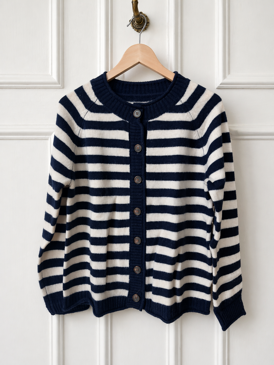Wolle-Strickjacke