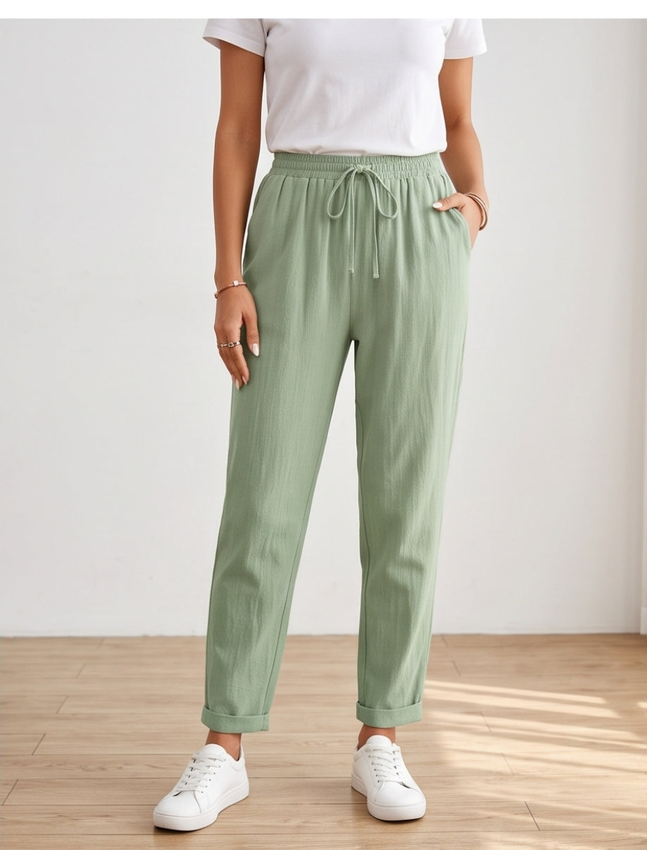 Damen Lässige Hose Sommer