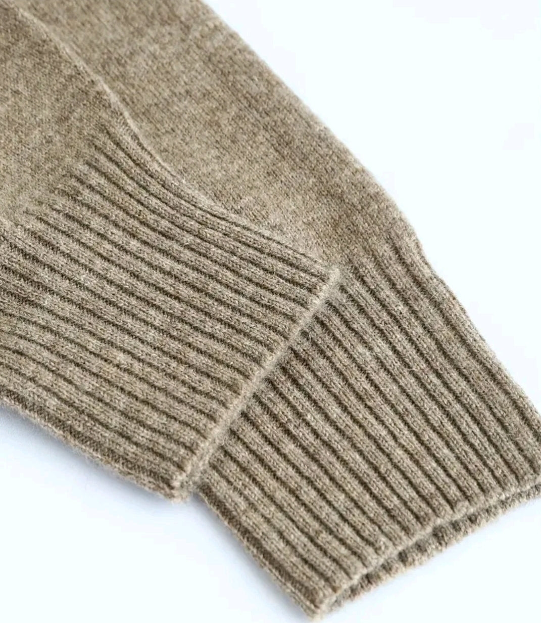 „Damen Norweger Pullover warm Winter Strickpullover weich.