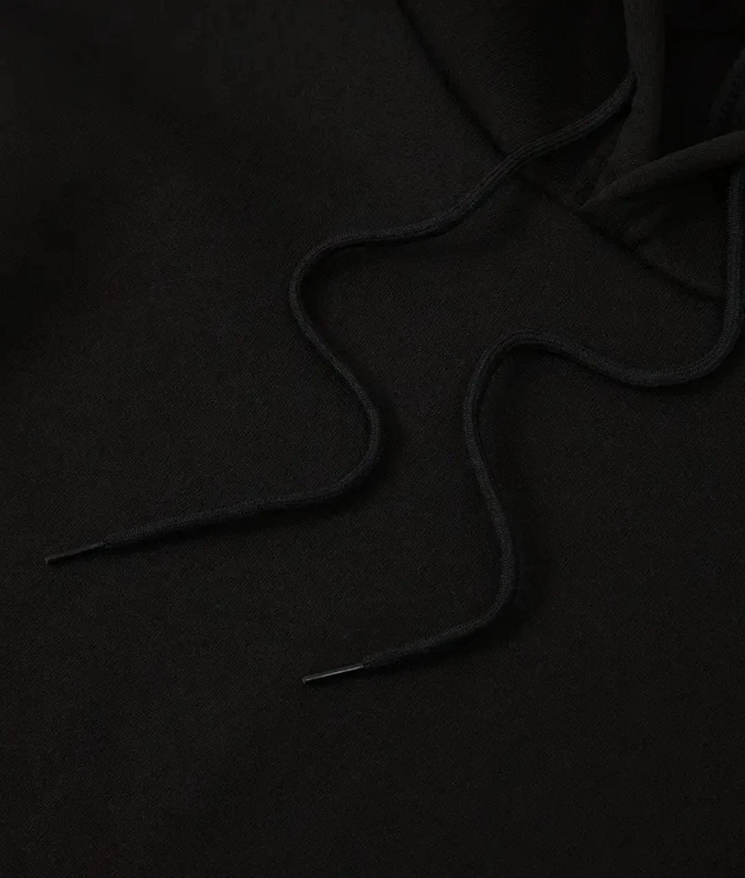 Herren Dünn Lässiges Sweatshirt – Reverse Buchstaben Print –Mit Kordelzugtaschen
