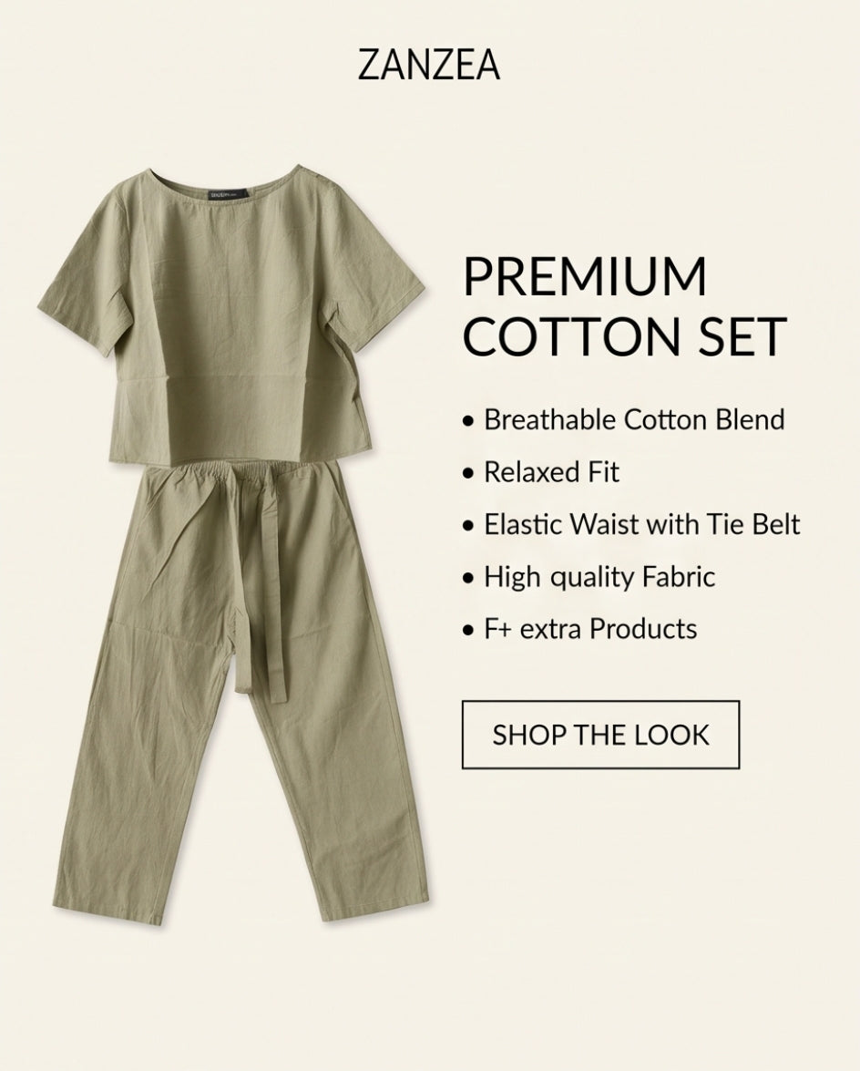 Damen Freizeitanzug 2 Teiler Shirt Hose Kurzarm locker elastisch Sommer Set