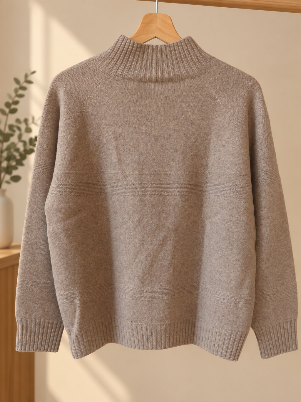 Eleganten Damen Wollpullover