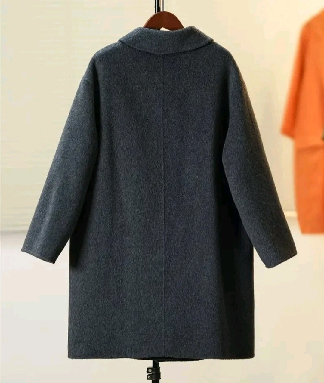 Damen Winter kurz mantel , Elegant & Warm | Klassischer Wollmantel | Neu