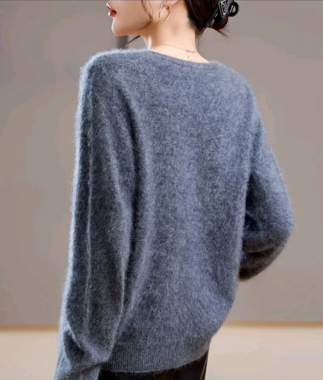 Kaschmir Wollmix Damen Pullover – Soft Luxury Look, Elegant