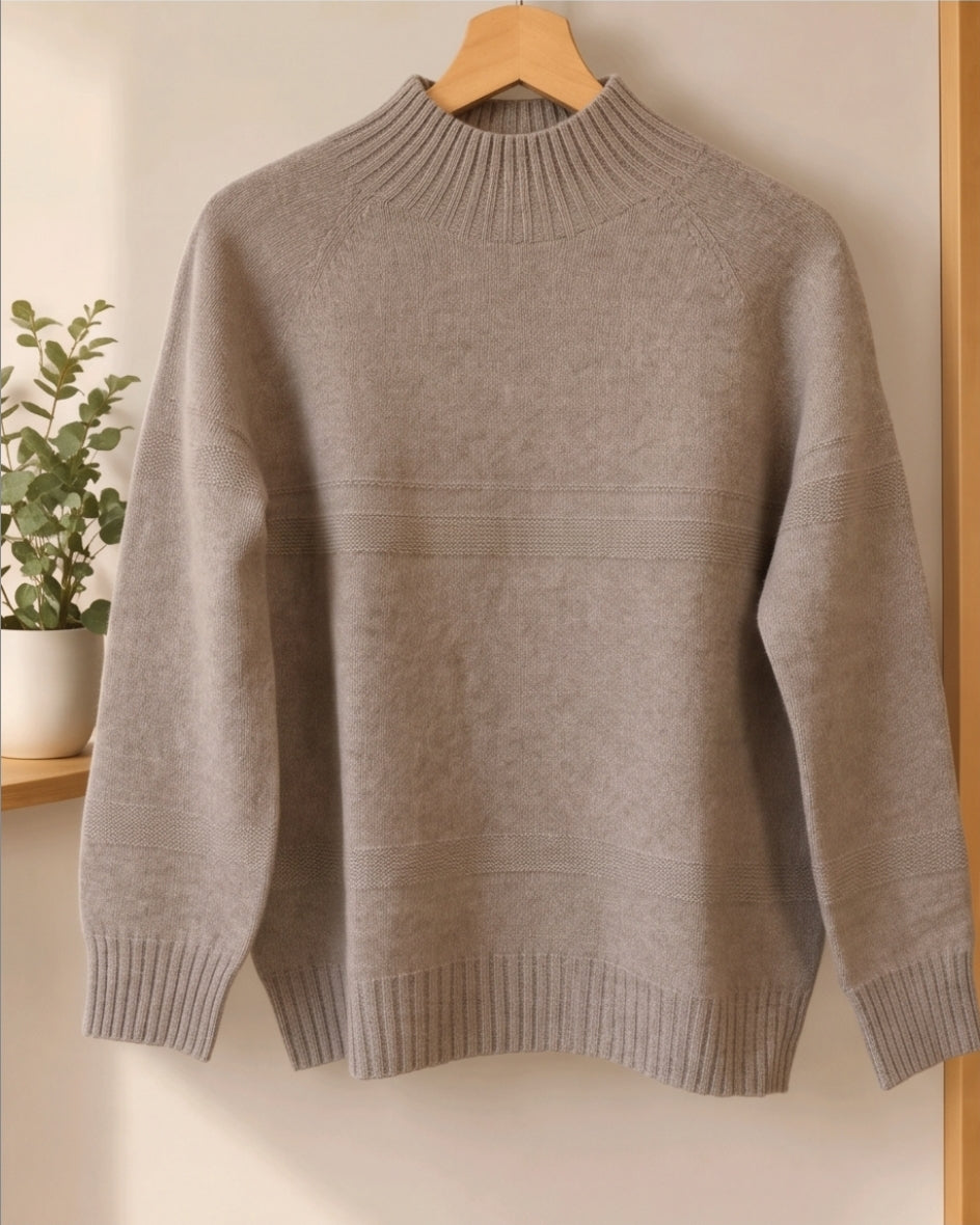 Eleganten Damen Wollpullover