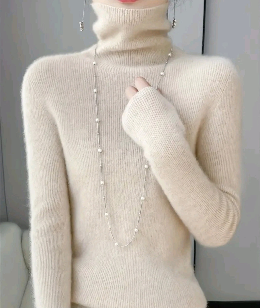 Damen Wollpullover   Figurbetont, warm, hautfreundlich,...