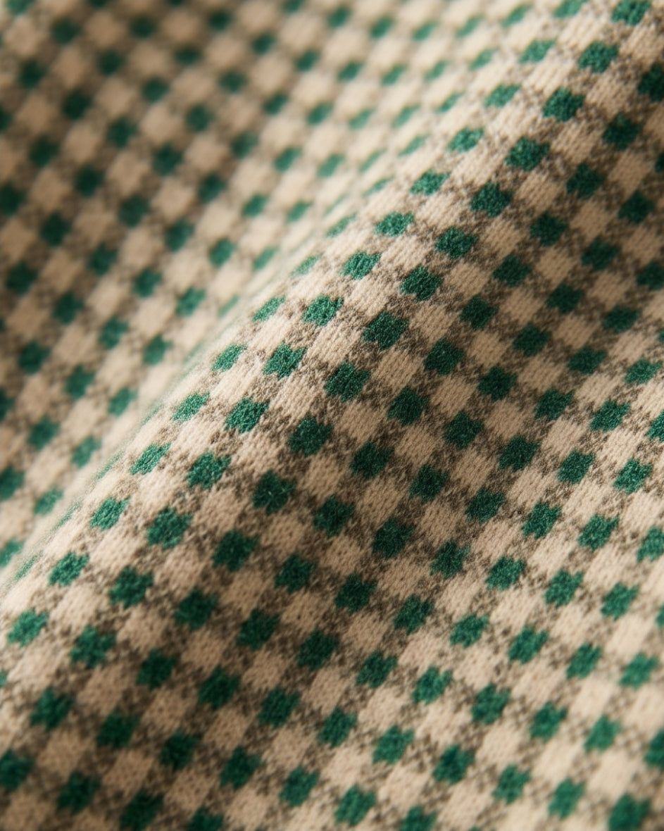 Eleganter Damen-Strickpullover mit hohem Kragen