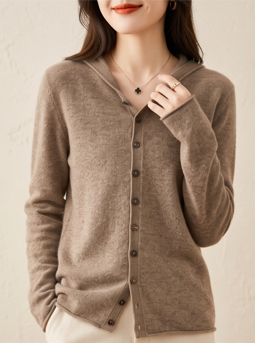 🤎 Damen Wollpullover aus 100 % Wolle