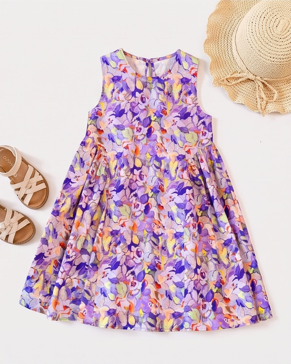 Dünns Sommer Mädchenkleid