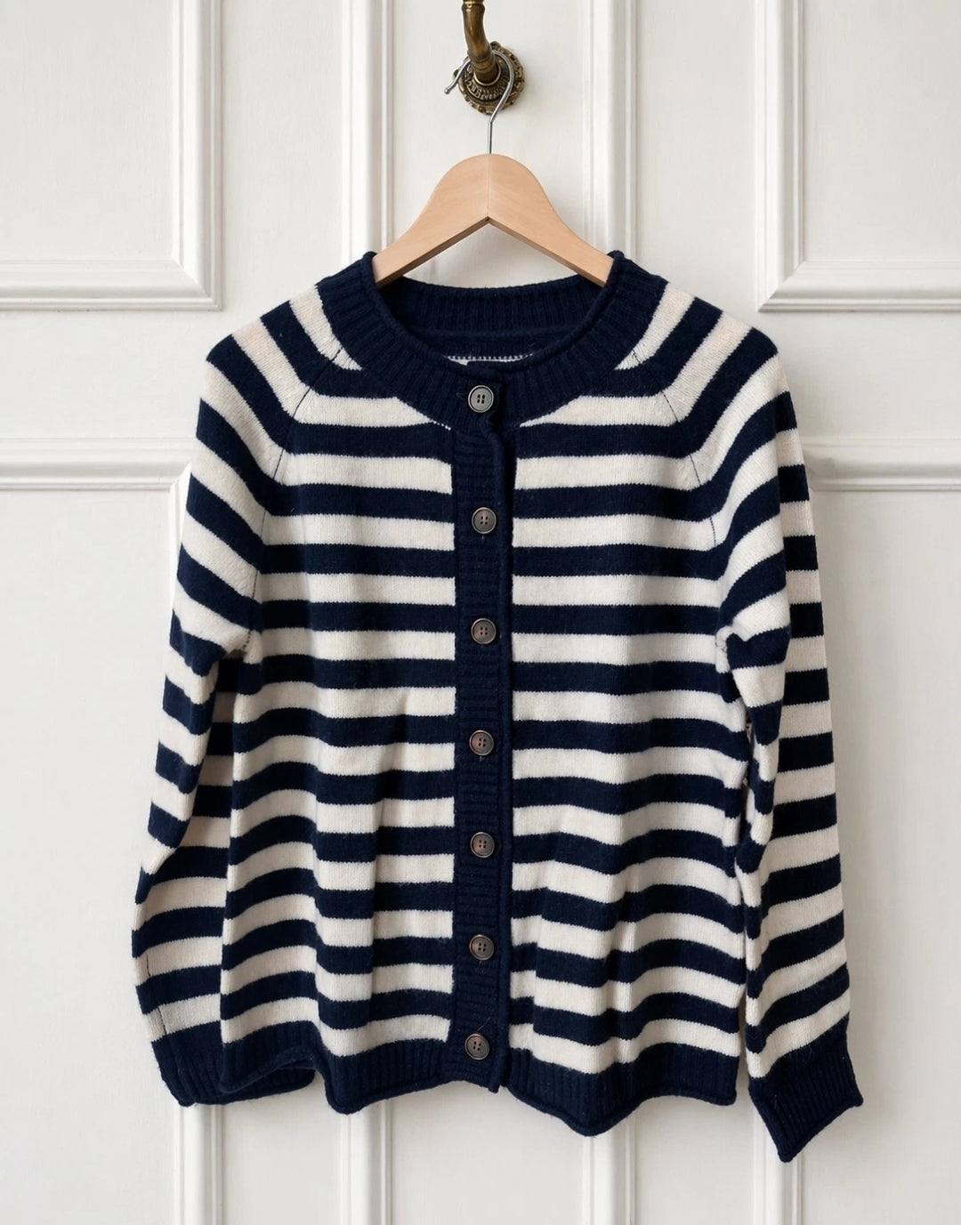 Wolle-Strickjacke