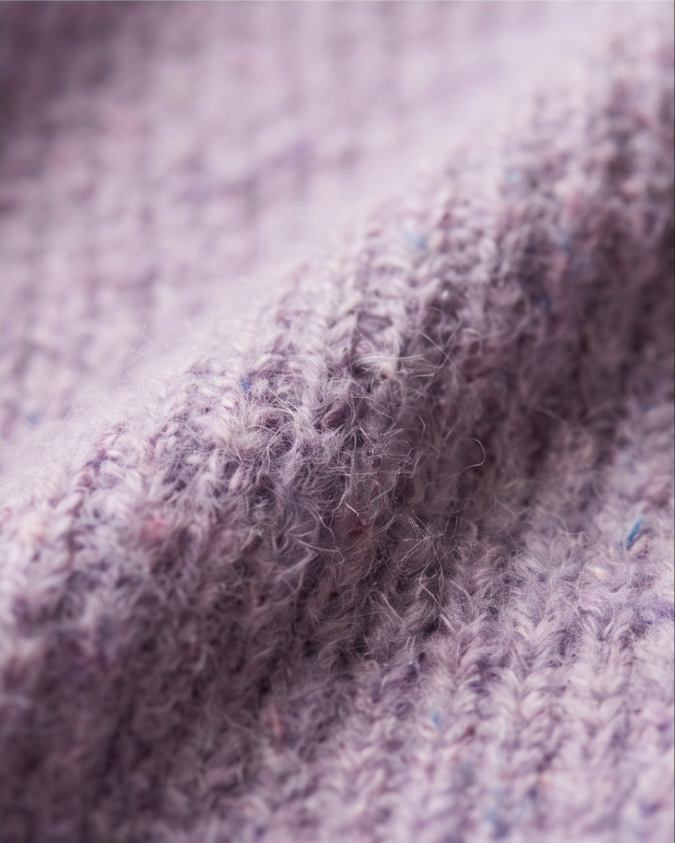 Eleganter Mohair-Look Pullover