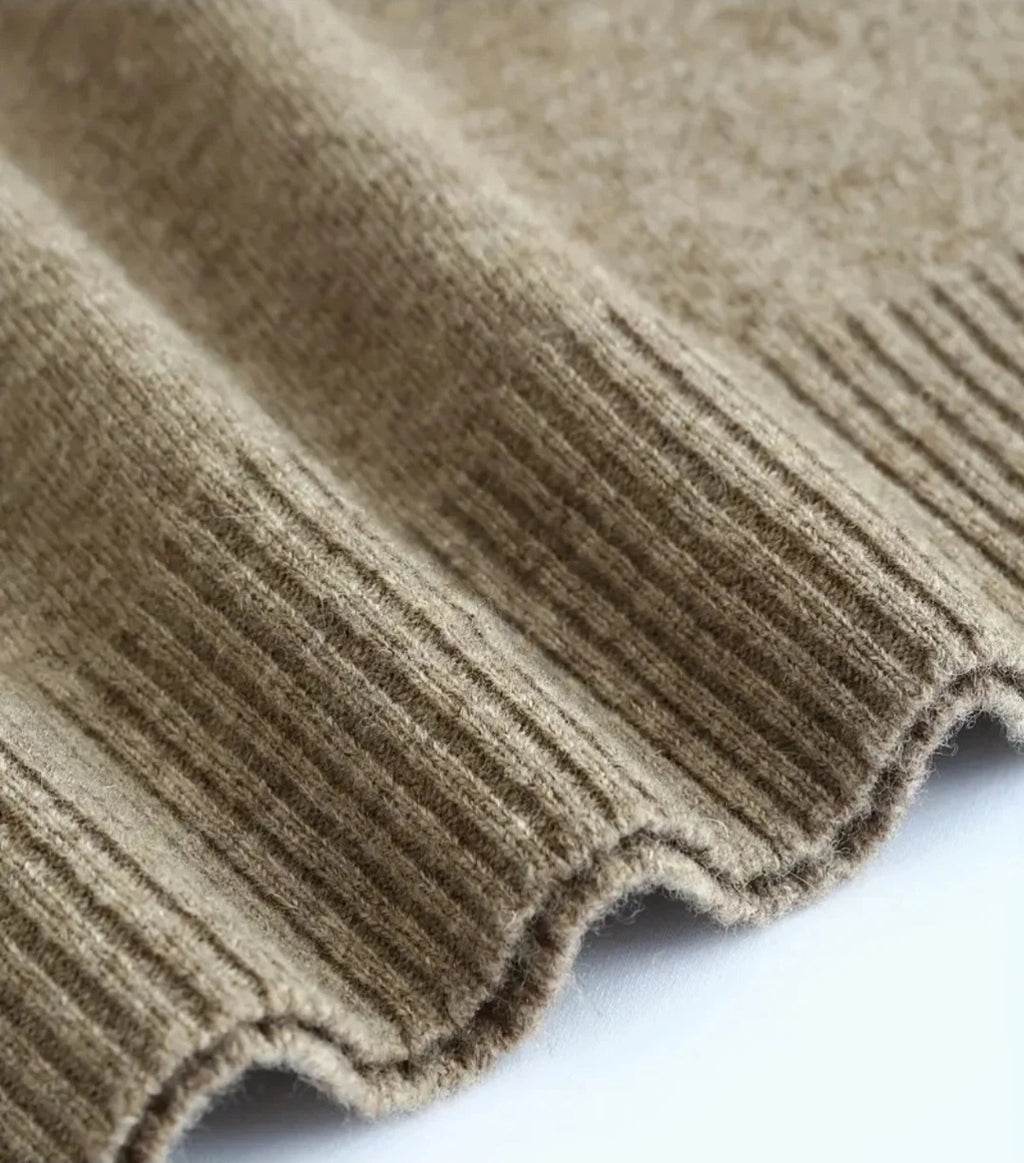 „Damen Norweger Pullover warm Winter Strickpullover weich.