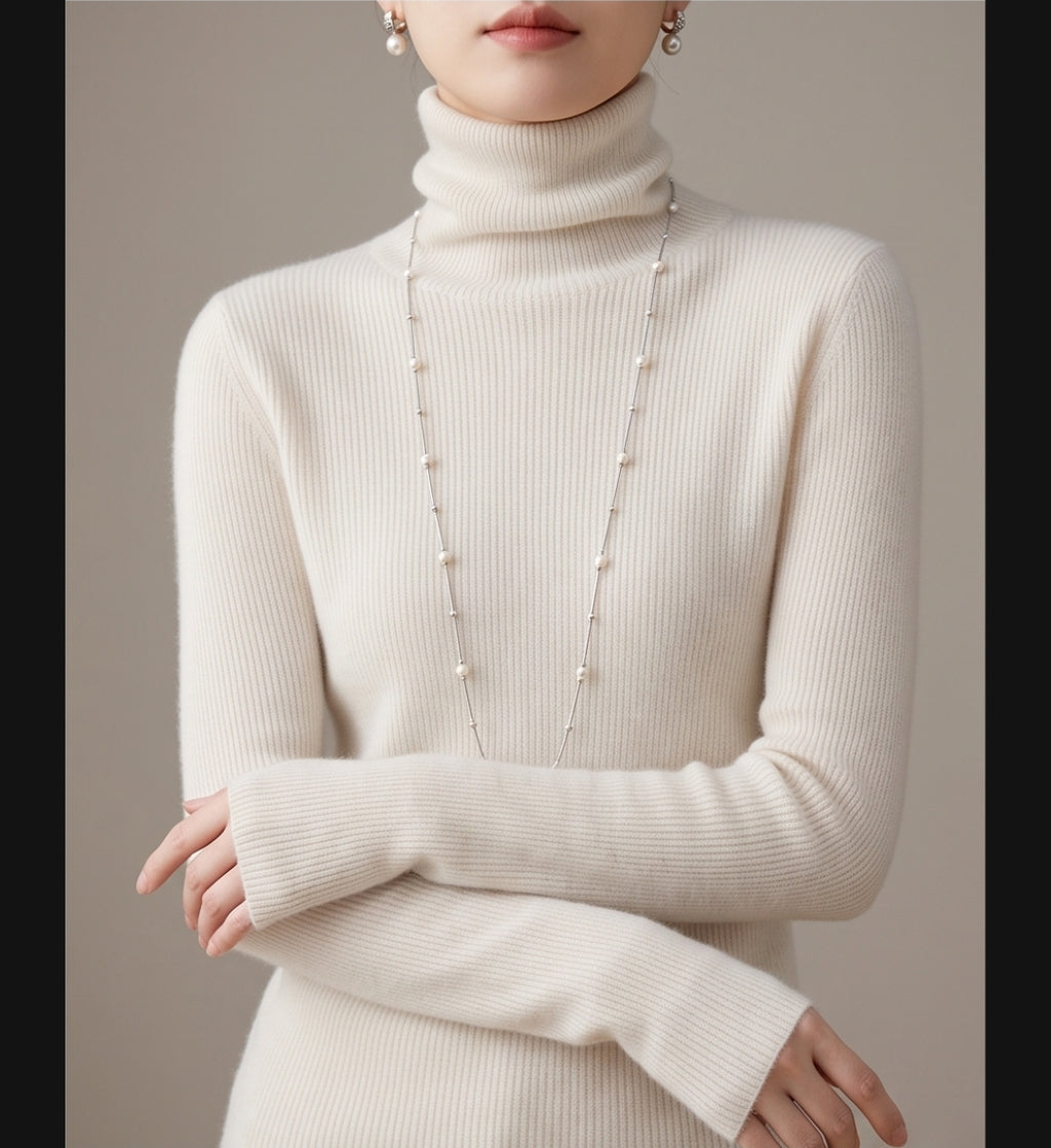 Damen Wollpullover   Figurbetont, warm, hautfreundlich,...