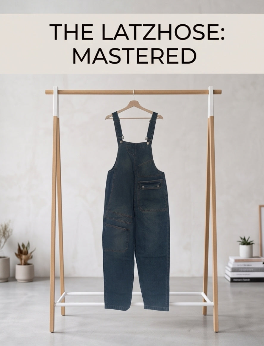 💙 Damen Jeans-Latzhose – Lässig & bequem